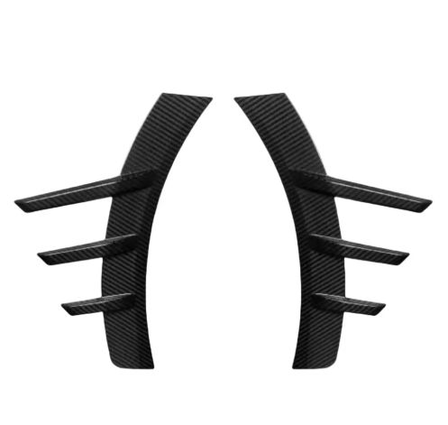MP Style Carbon Fiber Rear Fender Arch Trim - BMW G87 M2 BM Plugs
